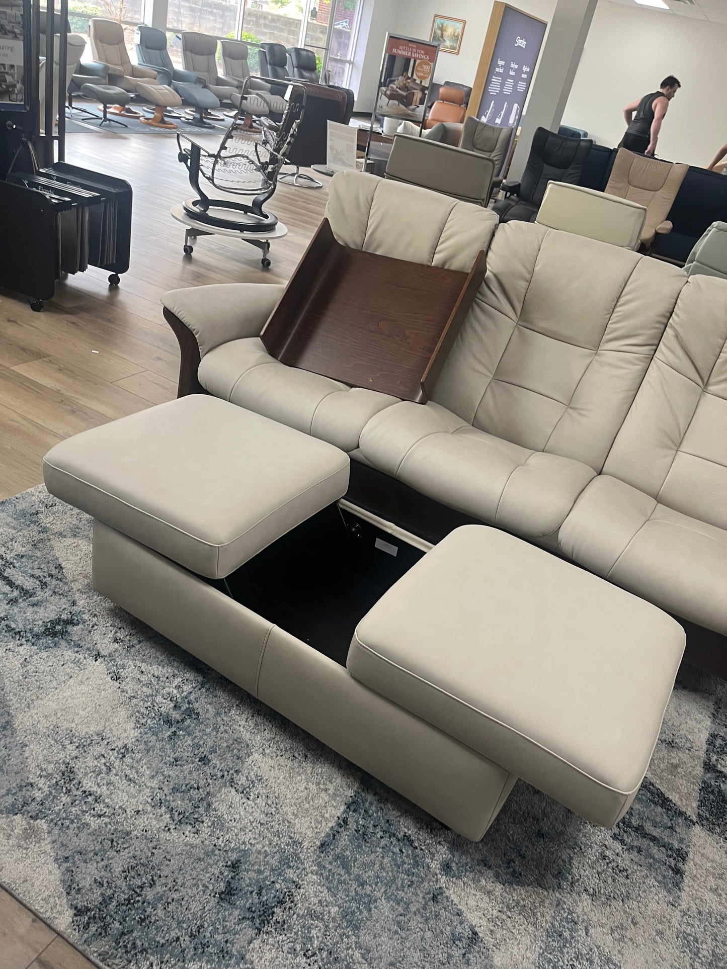 Stressless Double Ottoman