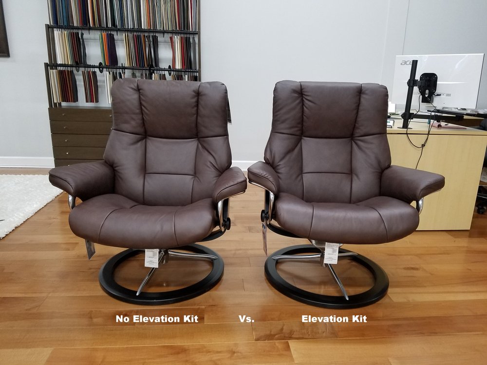 Stressless Elevation Kit (Signature / Cross Base) - NON-RETURNABLE