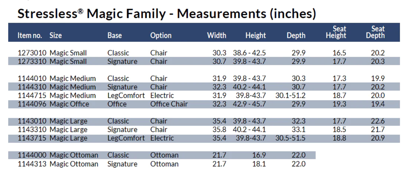 Stressless Magic - Recliner