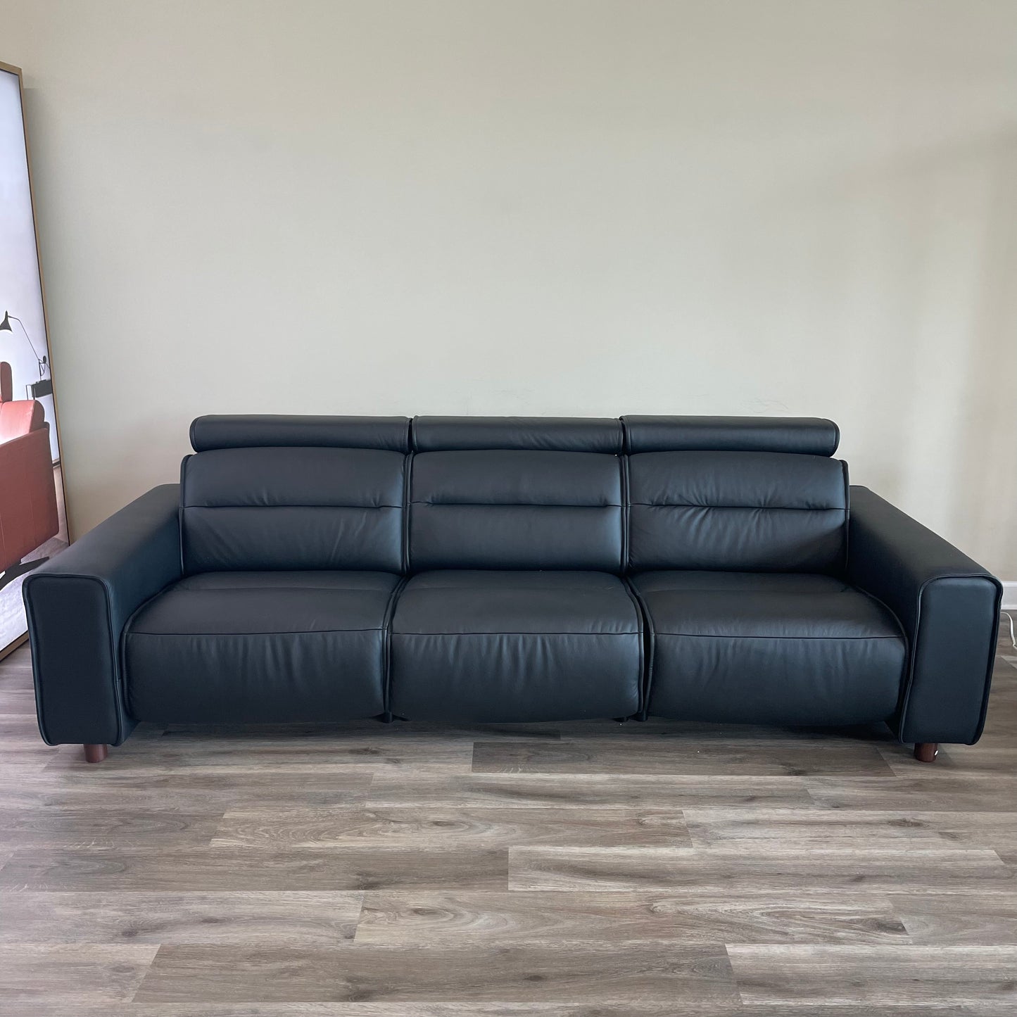 Stressless Emily - Wide Arms {3 Seat Power Sofa}