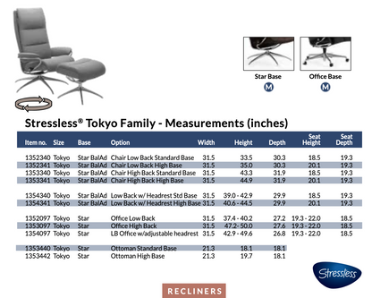 Tokyo Low Back Office Chair