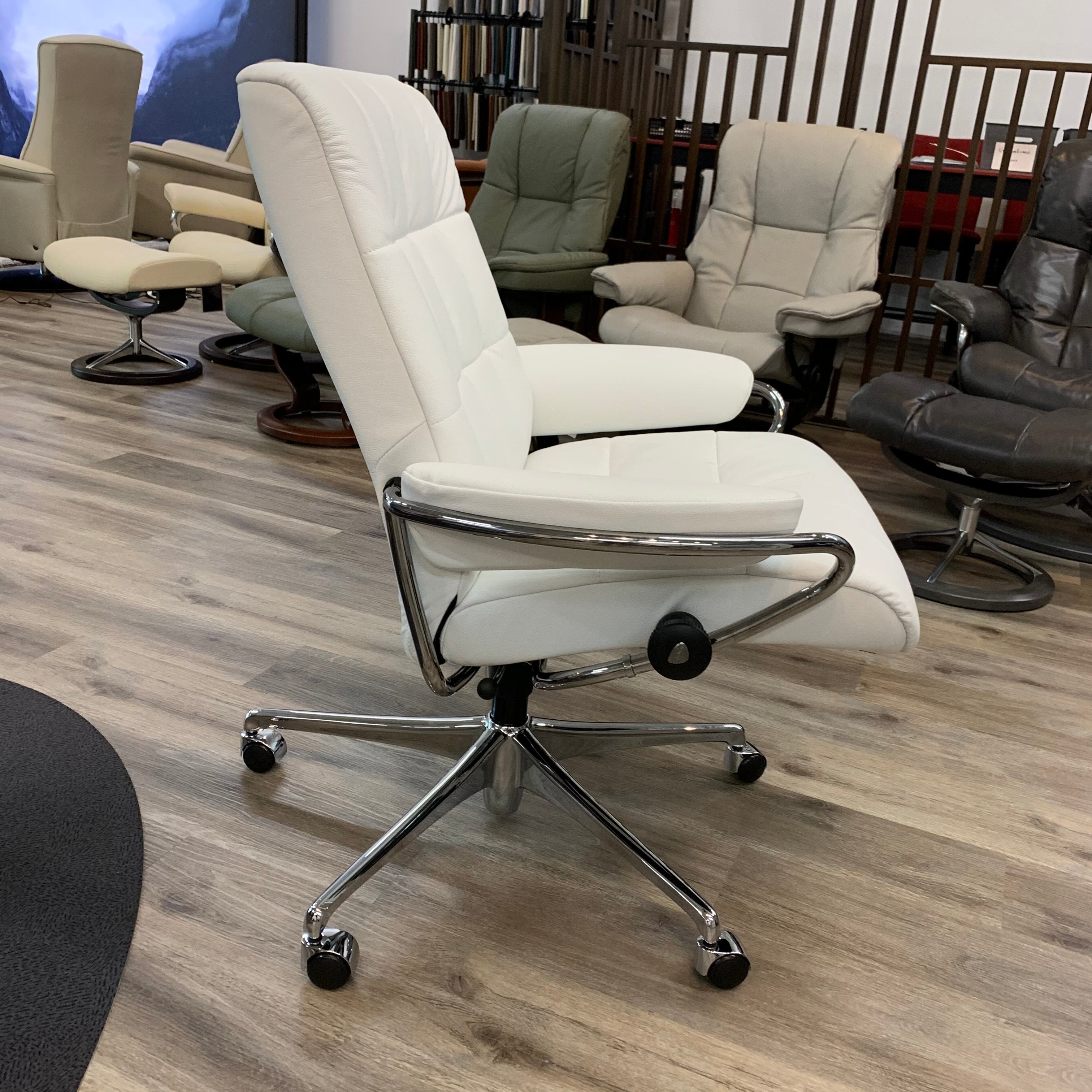 Stressless london 2025 office high back